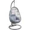 Charles Bentley Egg Shaped Rattan Swing Chair