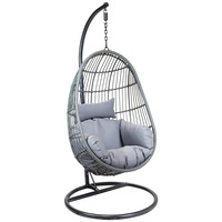 Egg Shaped Rattan Swing Chair